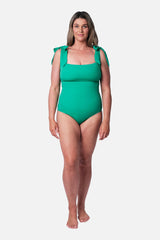 UNE PIECE-Classic Square Neck GREEN