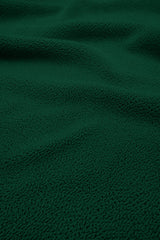 UNE PIECE-Crinkle Cut V-Neck One Piece with Ring FOREST GREEN