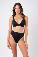 UNE PIECE-Never Say Never Bikini Bralette BLACK