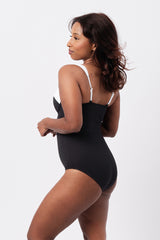 UNE PIECE-Original Bustier Balconette One Piece MONOCHROME TEXTURE