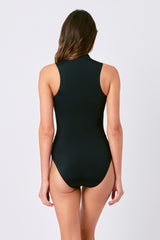 UNE PIECE-Original Sexie Rashie Racerback BLACK