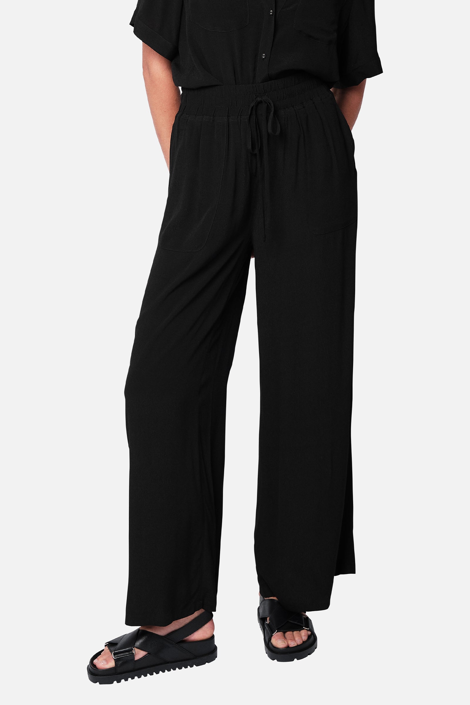 Palazzo Pants BLACK UNE PIECE UK