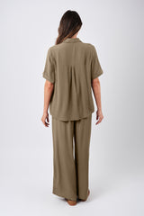 UNE PIECE-Palazzo Pants KHAKI