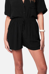 UNE PIECE-Palazzo Shorts BLACK