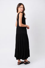 UNE PIECE-Swing Maxi Dress BLACK