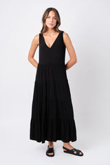 UNE PIECE-Swing Maxi Dress BLACK