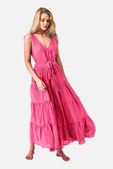UNE PIECE-Swing Maxi Dress PINK