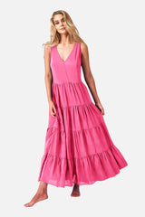 UNE PIECE-Swing Maxi Dress PINK