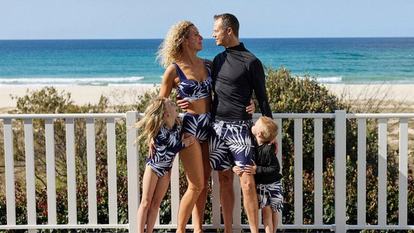 Matching Family Swim: 'The Look of Love'