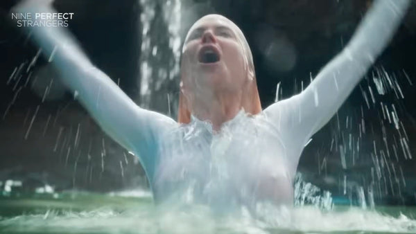 Nicole Kidman 'A Vision' in Original Sexie Rashie Swimsuit in Nine Perfect Strangers