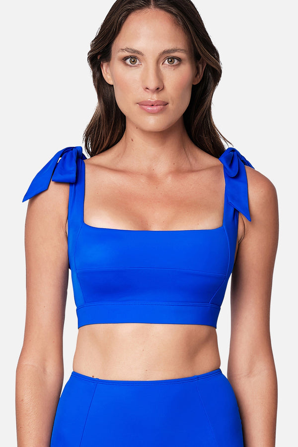 UNE PIECE-Classic Square Neck Bikini Bralette COBALT BLUE