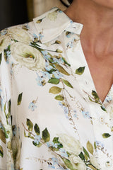 UNE PIECE-Full Length Pyjama Set LONDON BOTANICAL BLUE