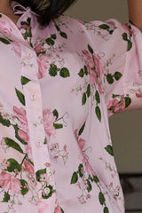 UNE PIECE-Full Length Pyjama Set VINTAGE ROMANTIQUE PINK