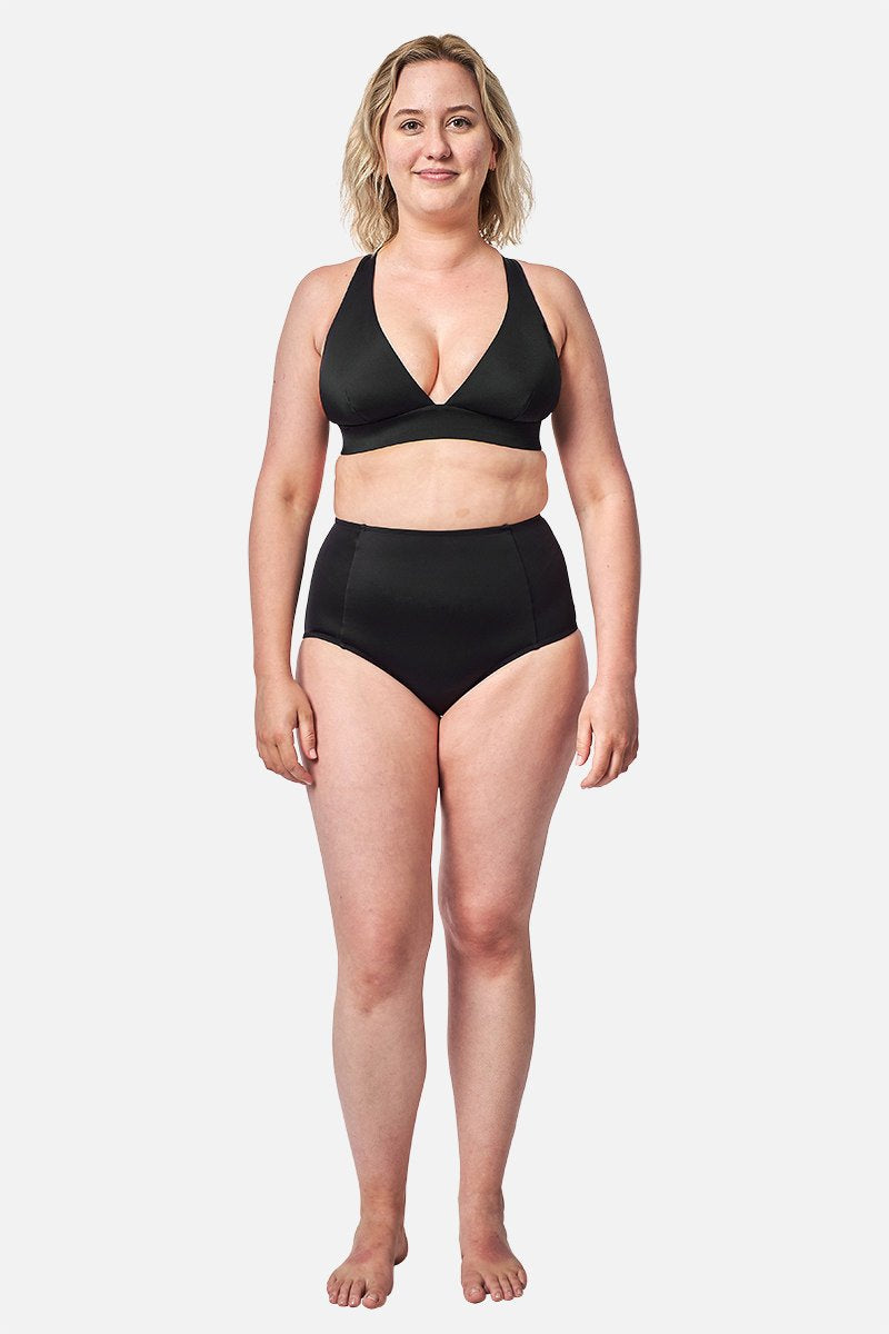 UNE PIECE-Never Say Never Bikini Bralette (DD-F Cup) BLACK