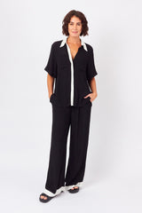 UNE PIECE-Palazzo Pants MONOCHROME