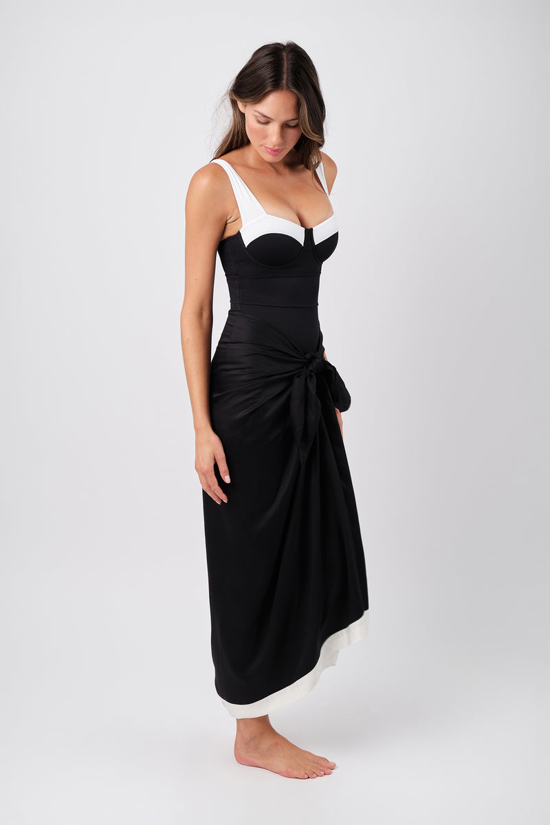 UNE PIECE-Sarong MONOCHROME