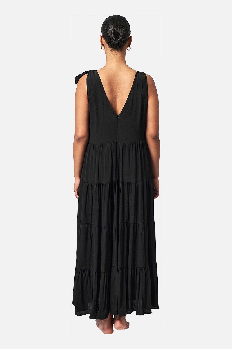 UNE PIECE-Swing Maxi Dress BLACK