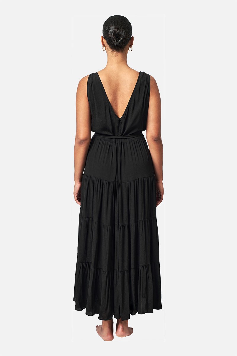 UNE PIECE-Swing Maxi Dress BLACK