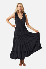 UNE PIECE-Swing Maxi Dress BLACK