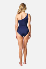 UNE PIECE-Classic One Shoulder NAVY