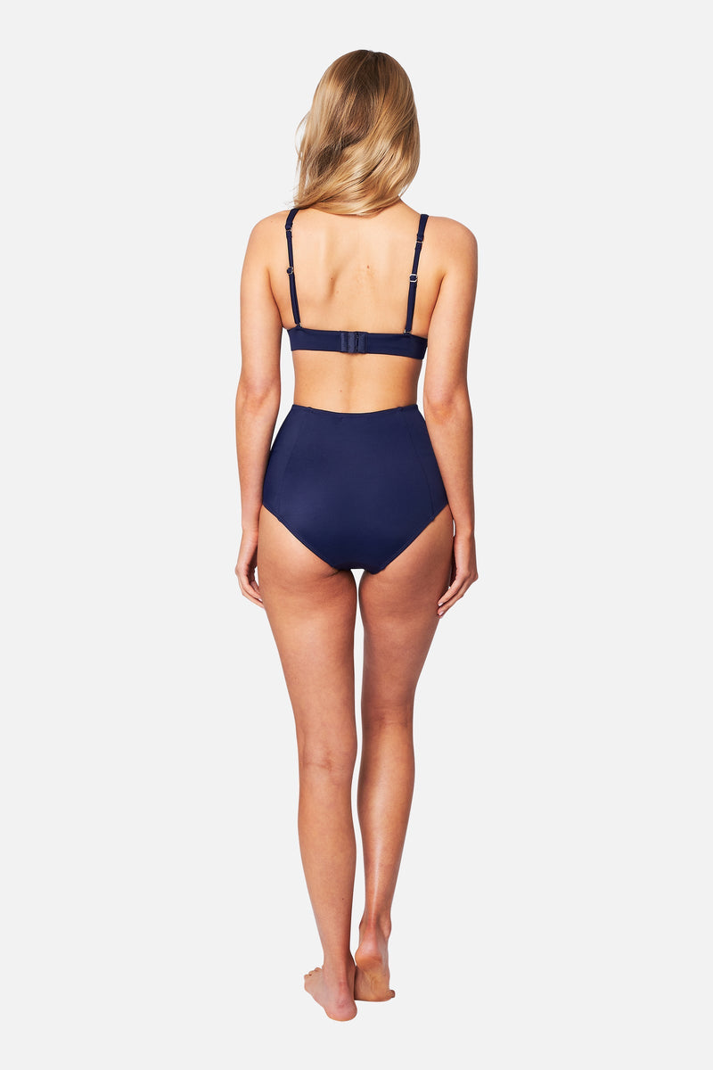 UNE PIECE-Never Say Never Bikini Bralette NAVY